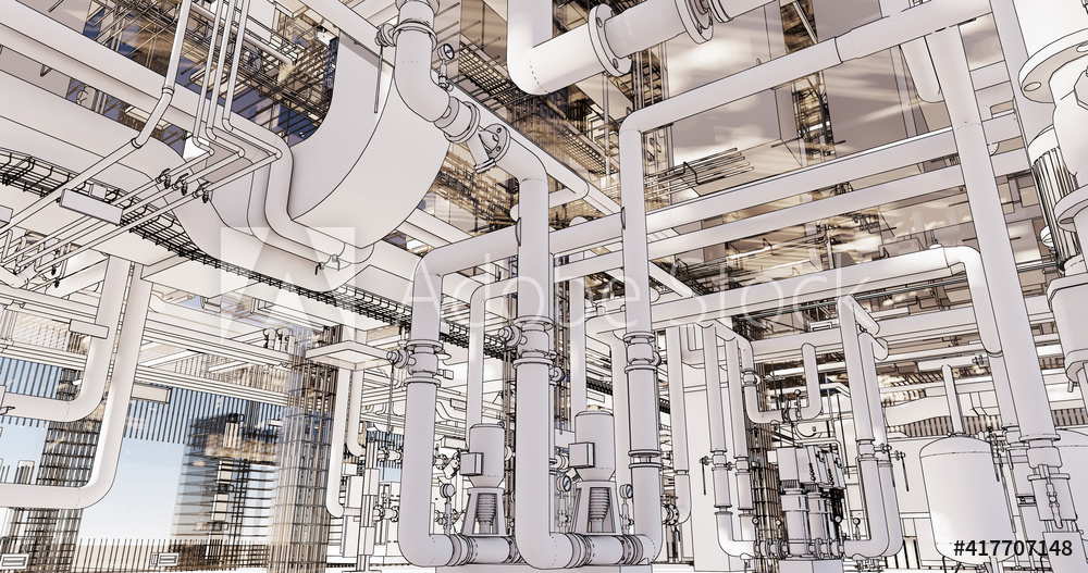 AdobeStock_417707148_Preview Progetto MEP con Revit